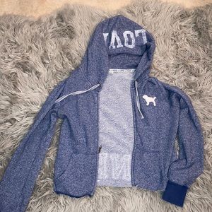 pink hoodie!